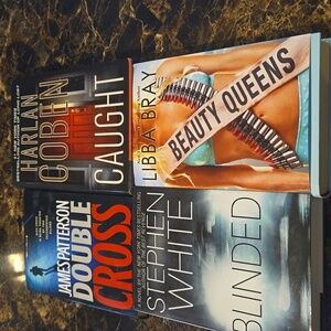 Set of Four Thriller and Fiction Books
